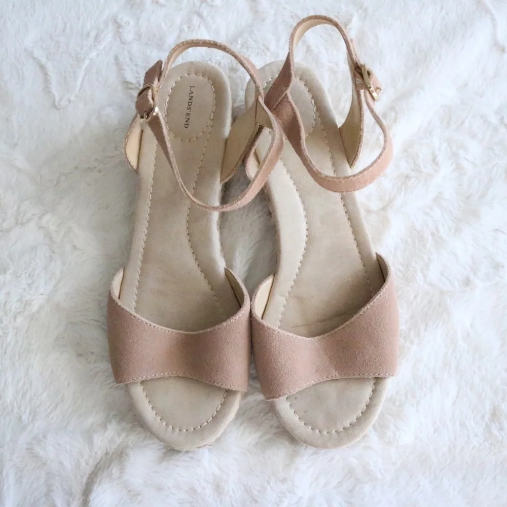 Lands End dusty pink